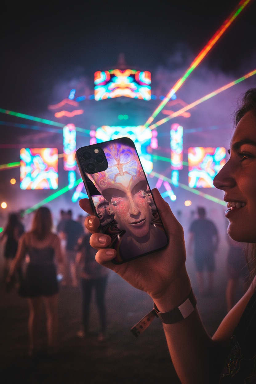 Psychedelic Faces Lifestyle